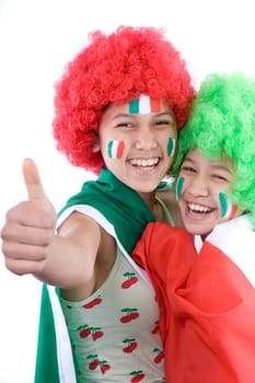 Euro 2008 - Italy fans
