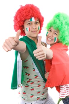 Italy fans