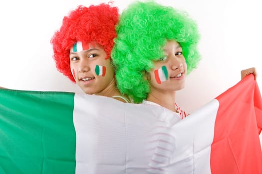 Italy fans