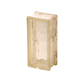 A glass brick