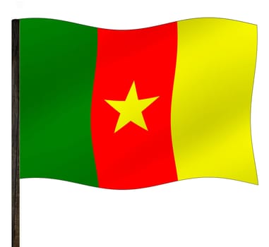 Flag of Cameroon