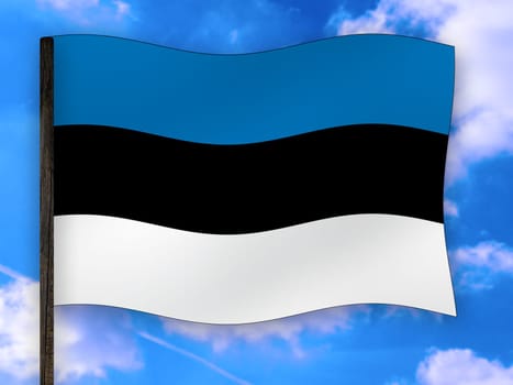 Flag of Estonia