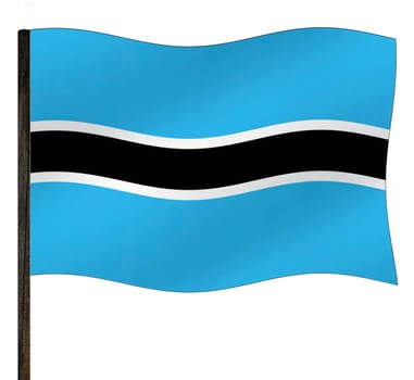 Flag of Botswana