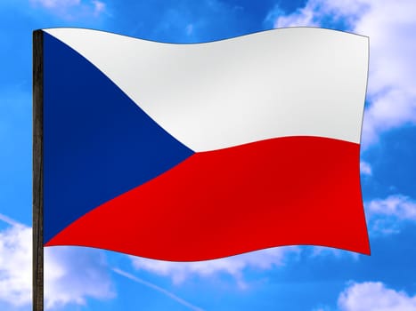 Flag of the Czech Republic