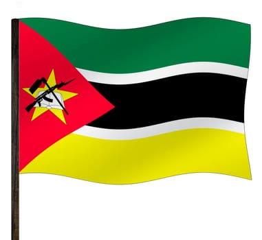 Flag of Mozambique