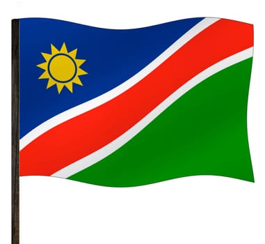 Flag Namibia