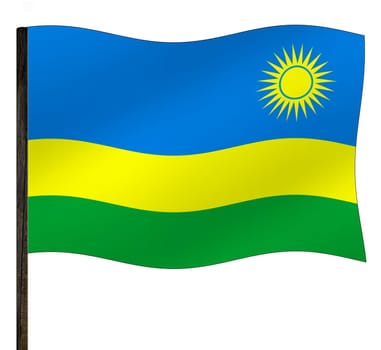 Flag of Rwanda