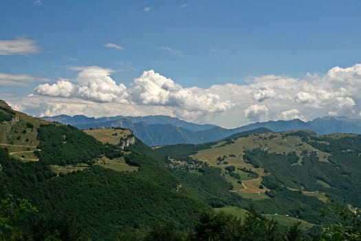 Blick vom Monte Baldo