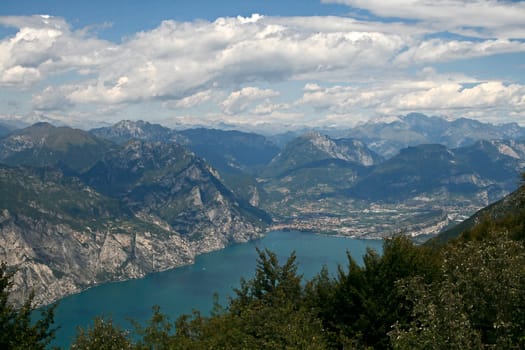 Blick vom Monte Baldo