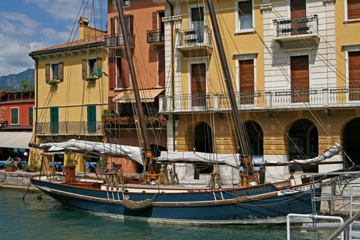 Malcesine, Am Hafen