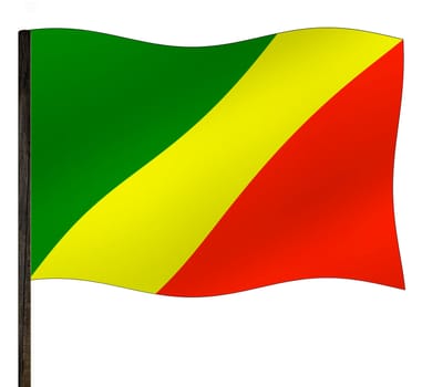 Flag of Congo