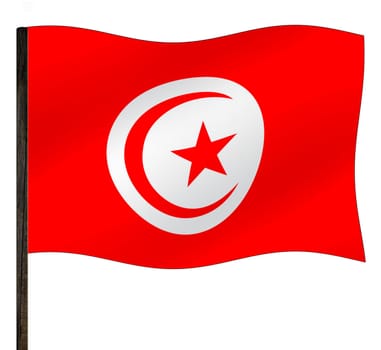Flag of Tunisia