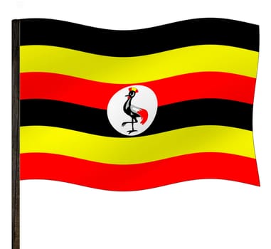 Flag Uganda