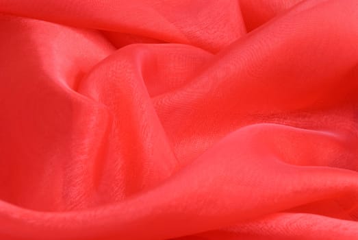 Silk in Red - Background Abstract