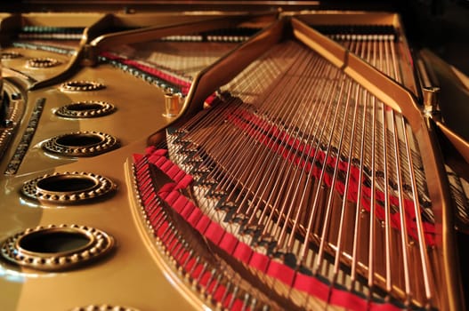 Piano inside