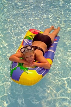 Summer by the pool