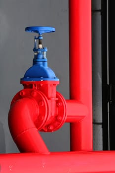Pipelines on an inland waterway vessel