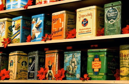 Candy tins