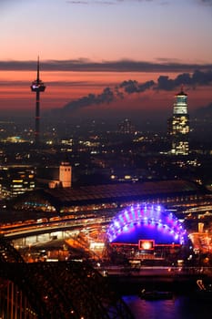 Cologne from above