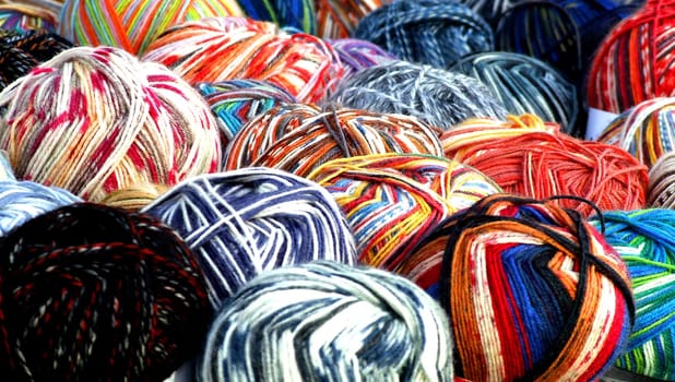 Knitting stockings