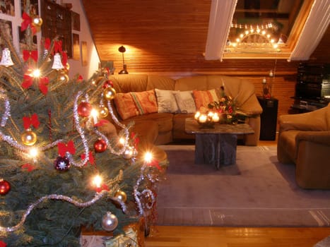 At Christmas time
