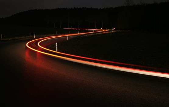 Traces of light