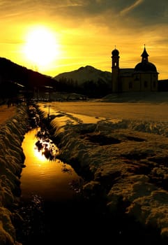 Winter sun