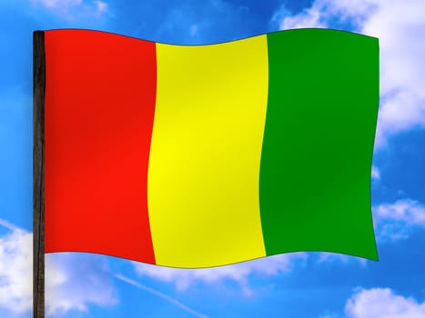 Flag Guinea