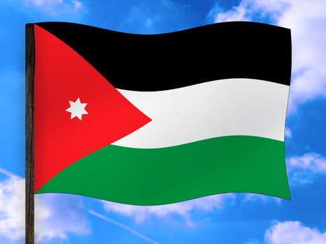 Flag of Jordan