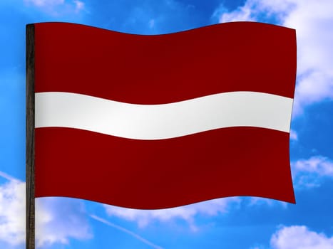 Flag of Latvia
