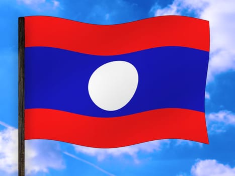 Flag of Laos