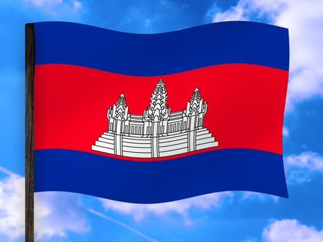 Flag of Cambodia