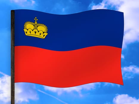 Flag of Liechtenstein