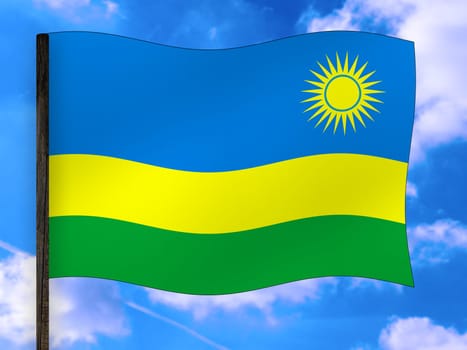 Flag of Rwanda