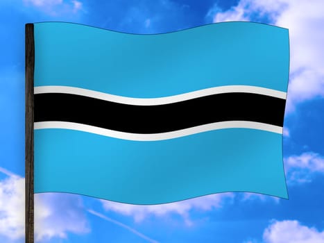 Flag of Botswana