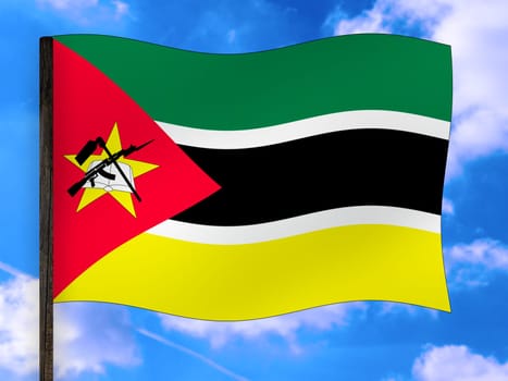 Flag of Mozambique