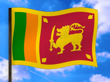 Flag of Sri Lanka