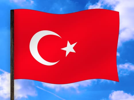Flag Turkey