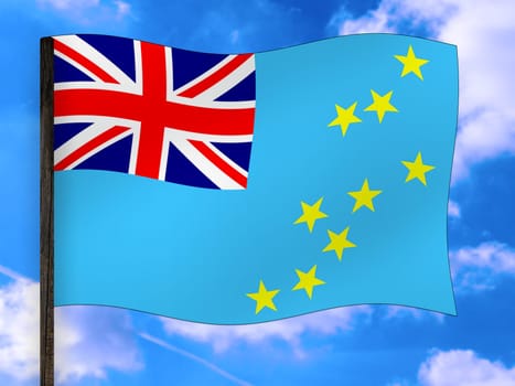 Tuvalu Flag