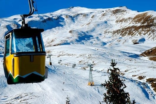 On the ski slope