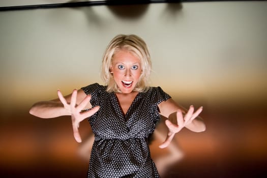Wild Blonde Woman - Stylish