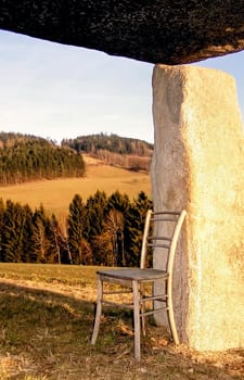 Still Life with Armchair in Nature