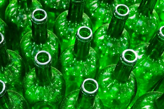 Green bottles