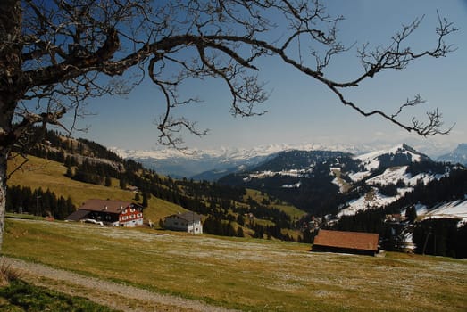 In the mountains