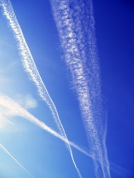 Footprints in the sky