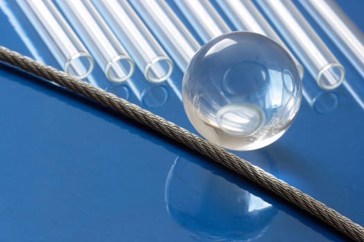 Glass-metal composition