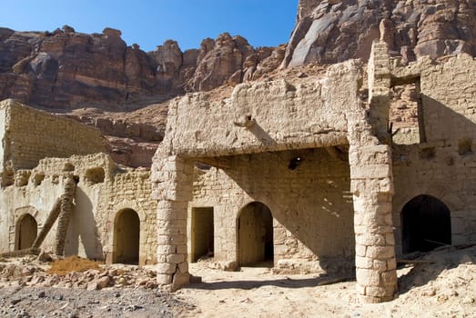 Ghost town near Al Ula,Saudi Arabia