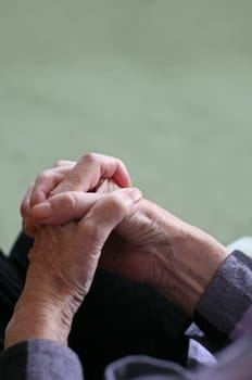 Folding hands