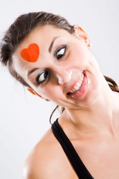 Valentine's Day hangs out at the neck