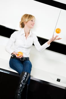 happy woman